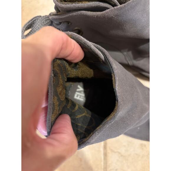 Fly London grey wedge boots size 37 - Picture 3 of 8